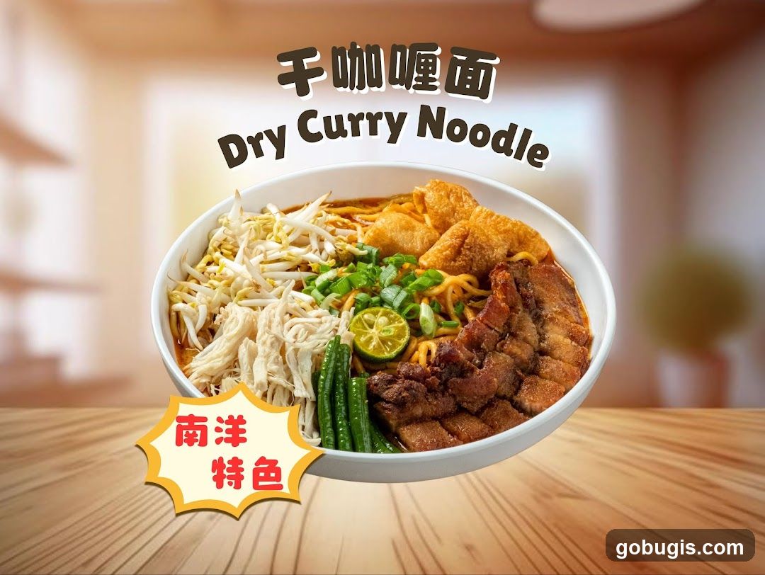 Dry Curry Noodle