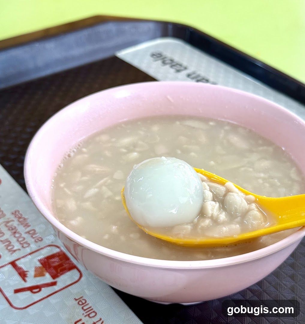 Dessert Bowl with Glutinous Rice Ball