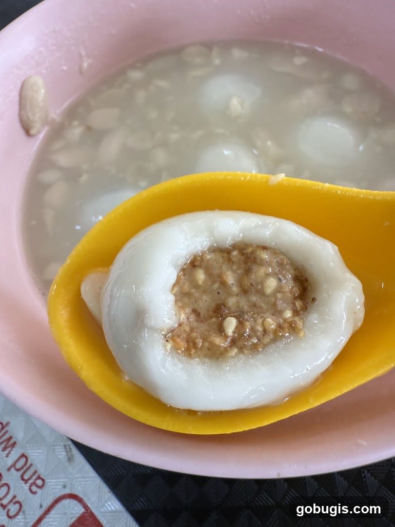 Peanut-filled Tangyuan