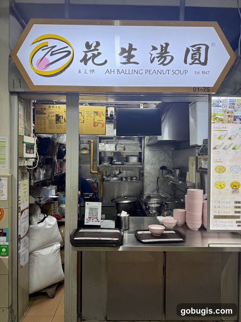75 Ah Balling Peanut Soup 75花生汤圆