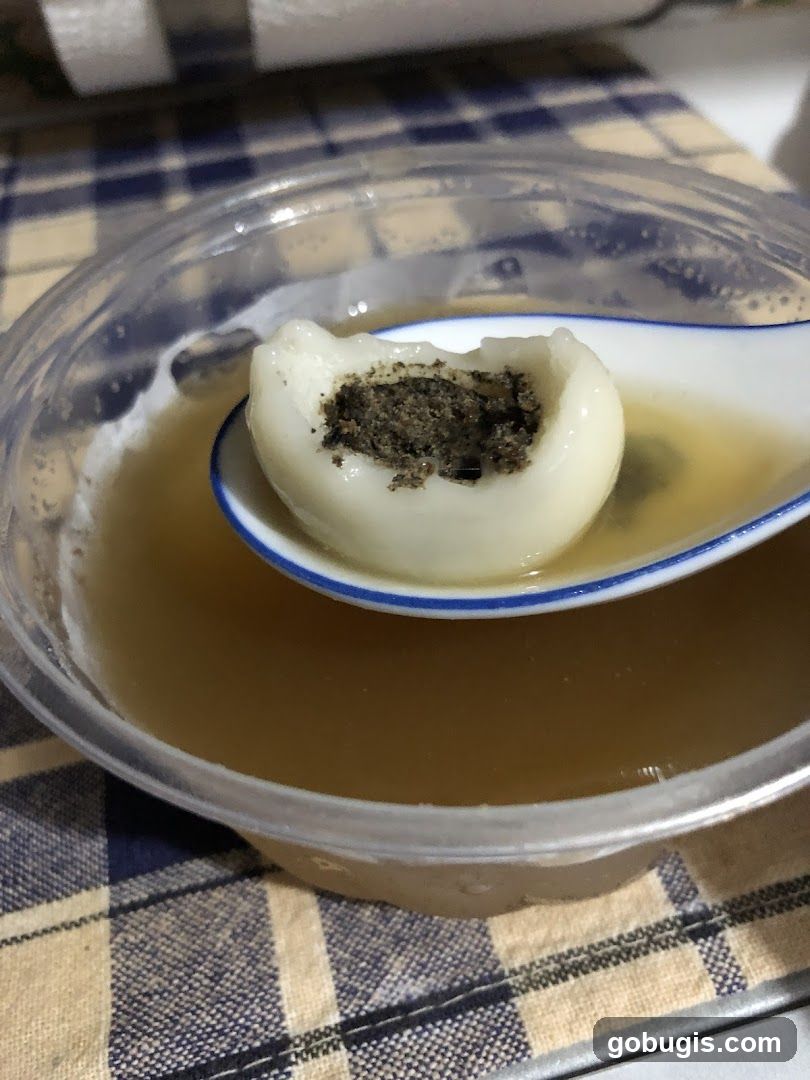 Black Sesame Tangyuan