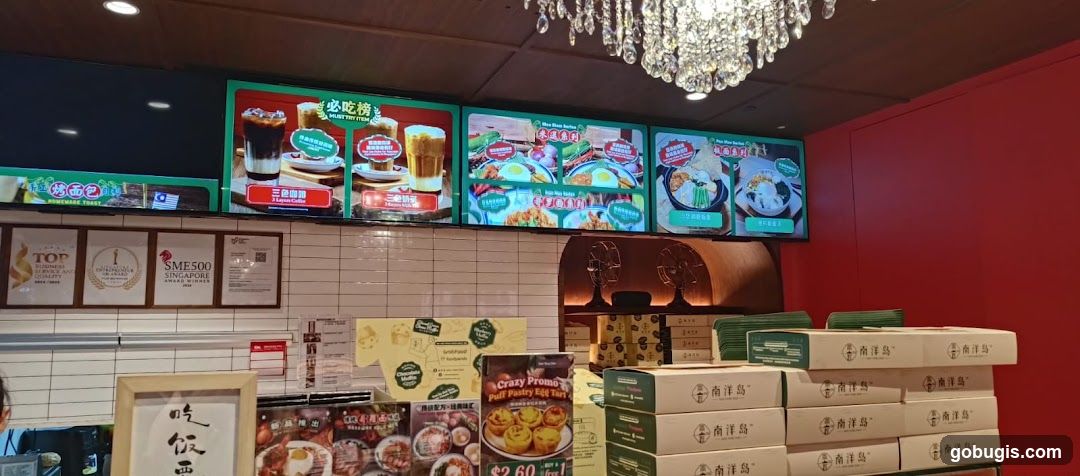Food and Drink Menu Display