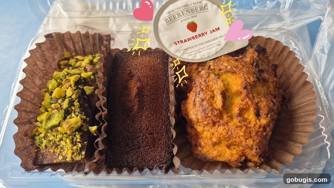 Assorted Pastries with Jam