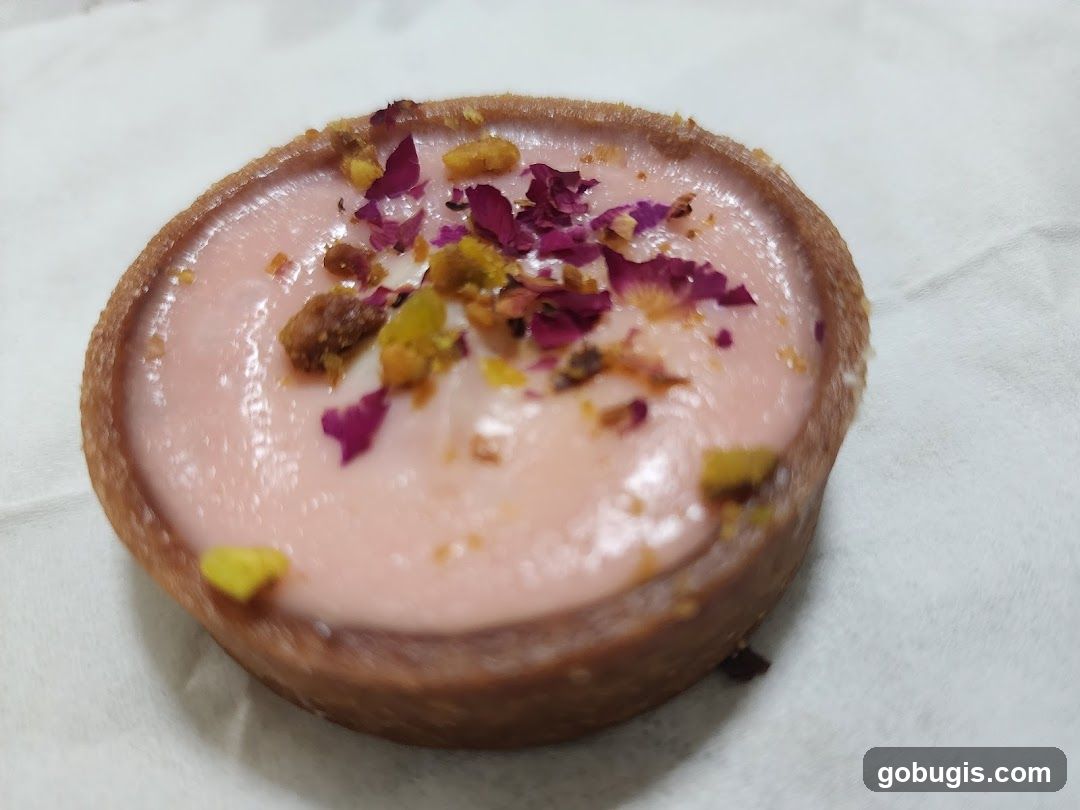 Rose and Pistachio Tart