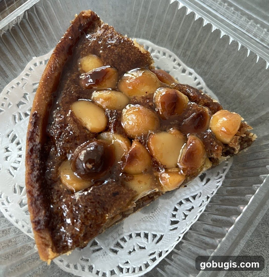 Macadamia Nut Tart Slice
