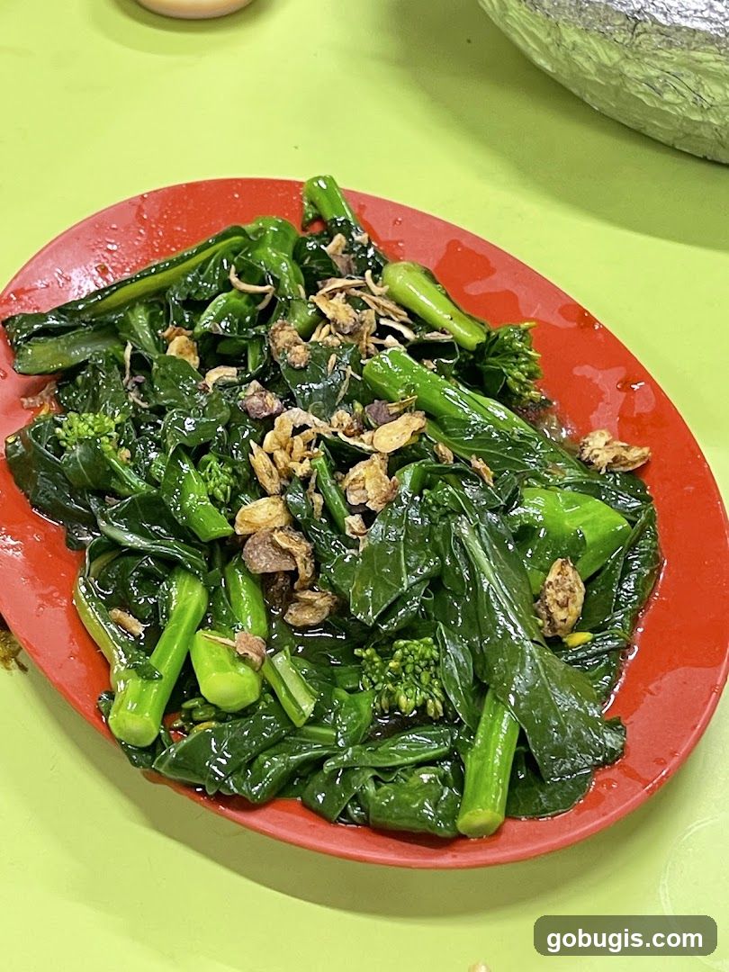 Stir-fried Gai Lan with Garlic