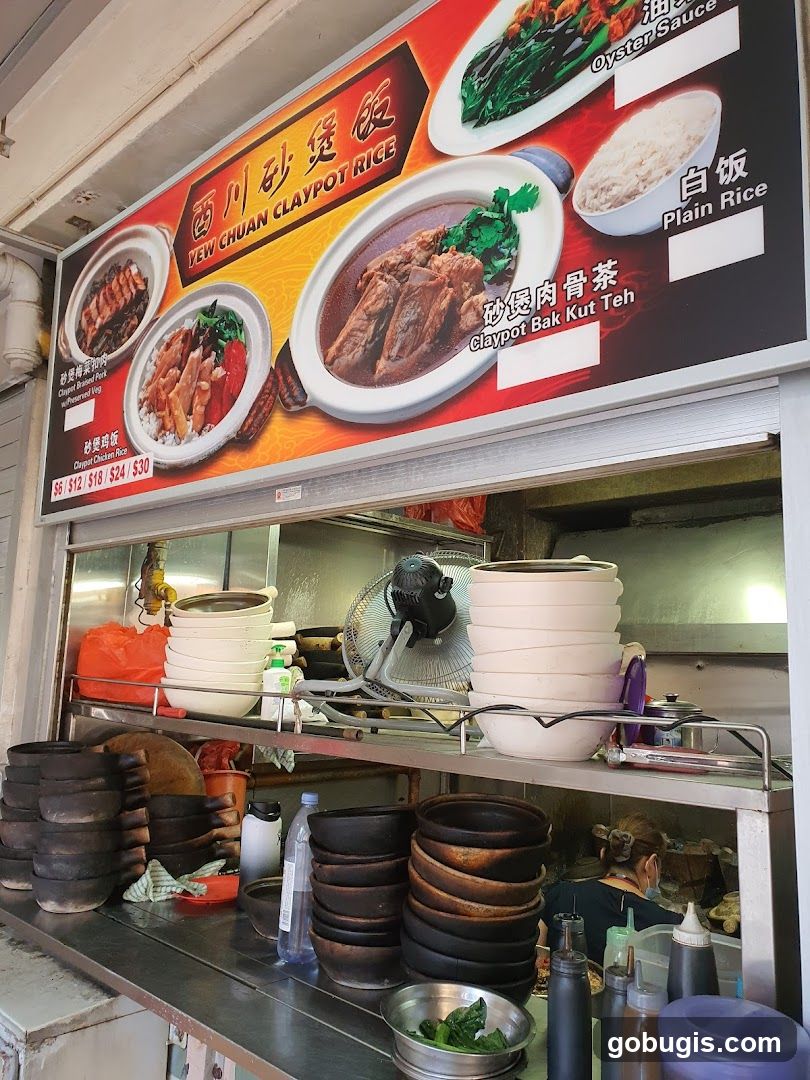 Yew Chuan Claypot Rice Menu