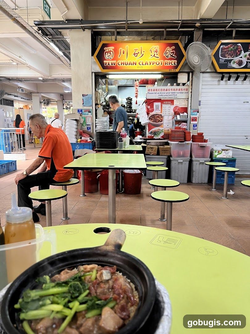 Yew Chuan Claypot Rice Stall