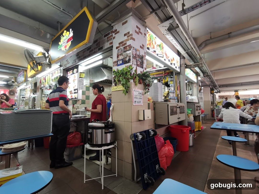 Food Stall Interior