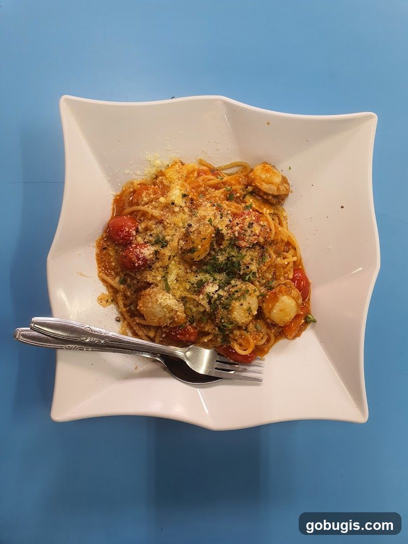Scallop Pasta