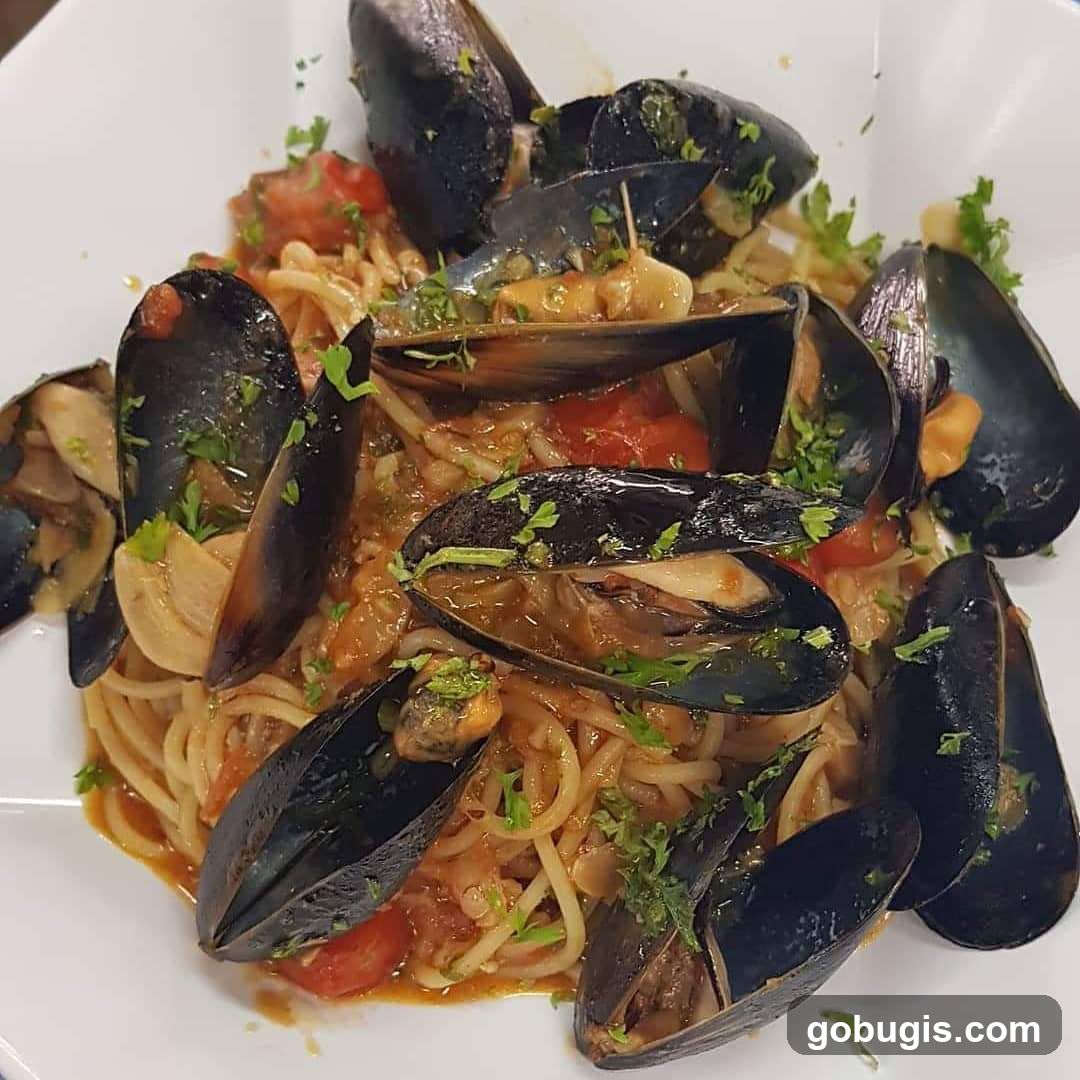 Mussels with Pasta