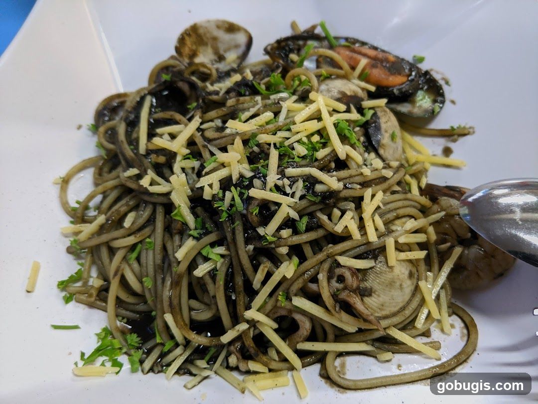 Spaghetti with Seafood