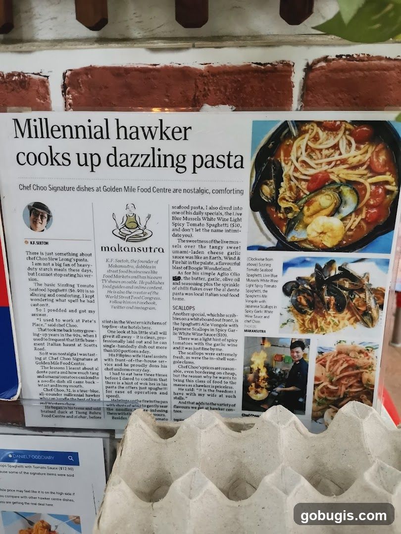 Millennial hawker cooks up dazzling pasta