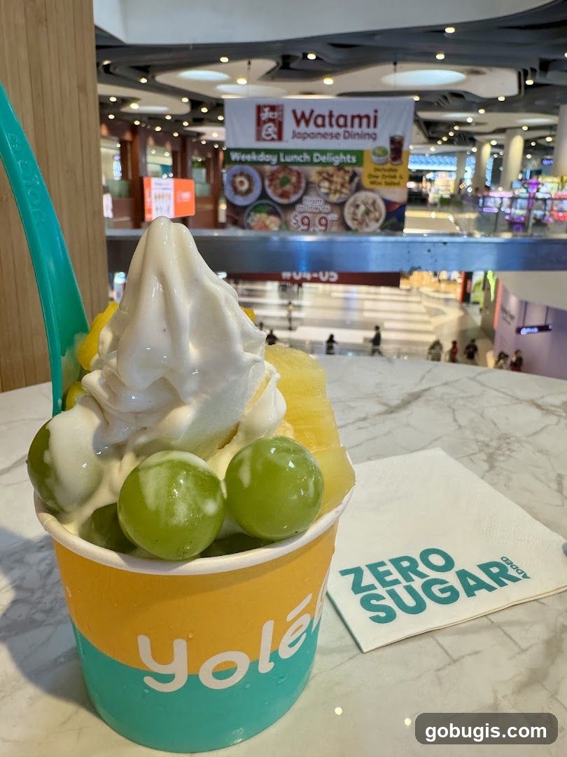 Yolé Frozen Yogurt with Fruit