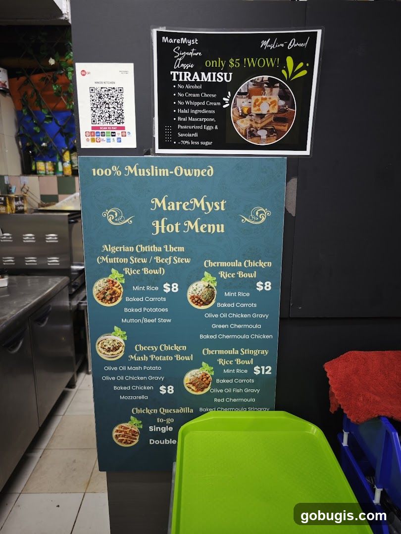 MareMyst Hot Menu