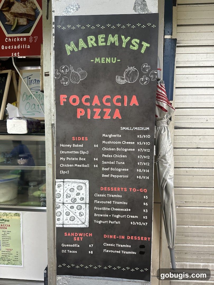 MAREMYST MENU