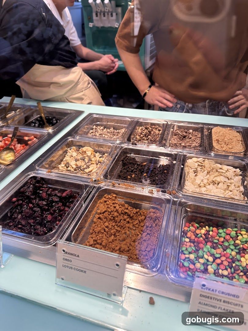 Toppings Bar