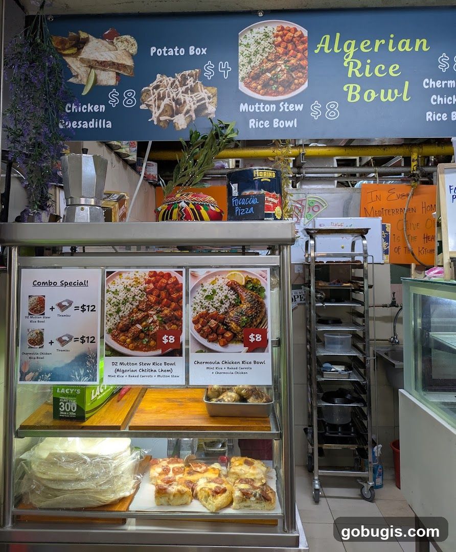 Food Stall Display