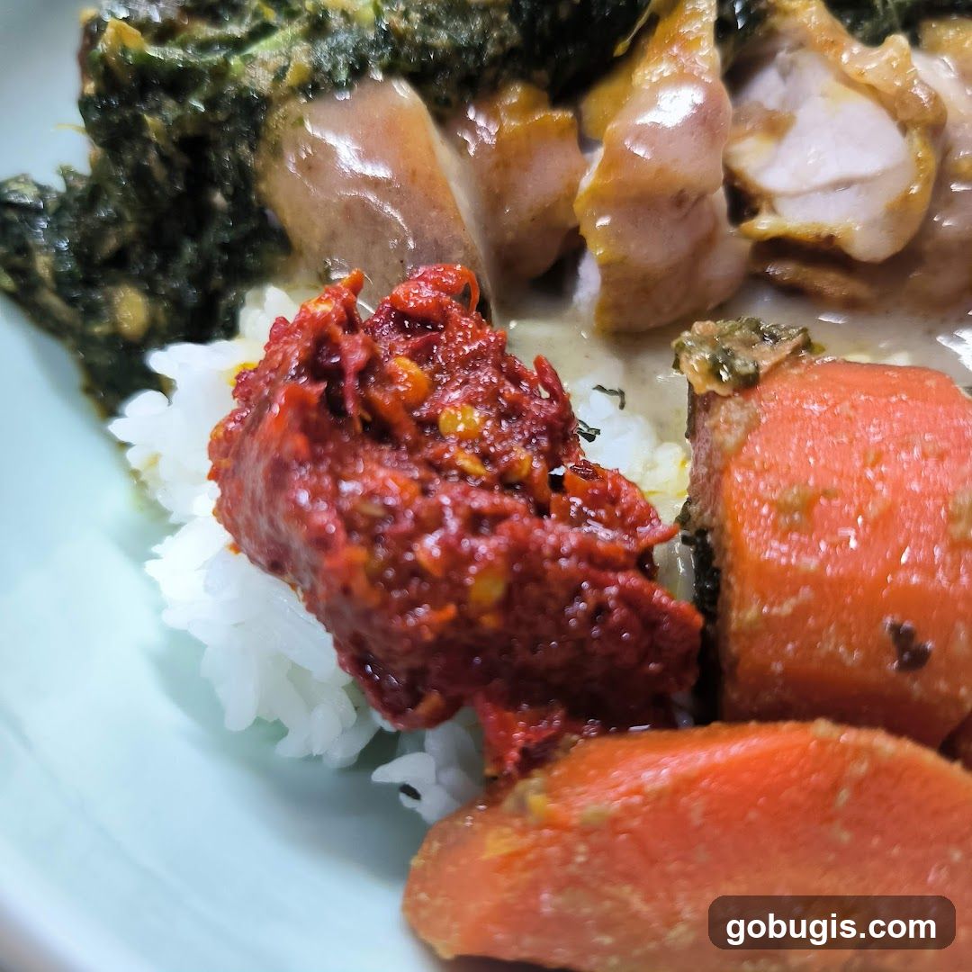 Spicy Chicken Curry with Rice