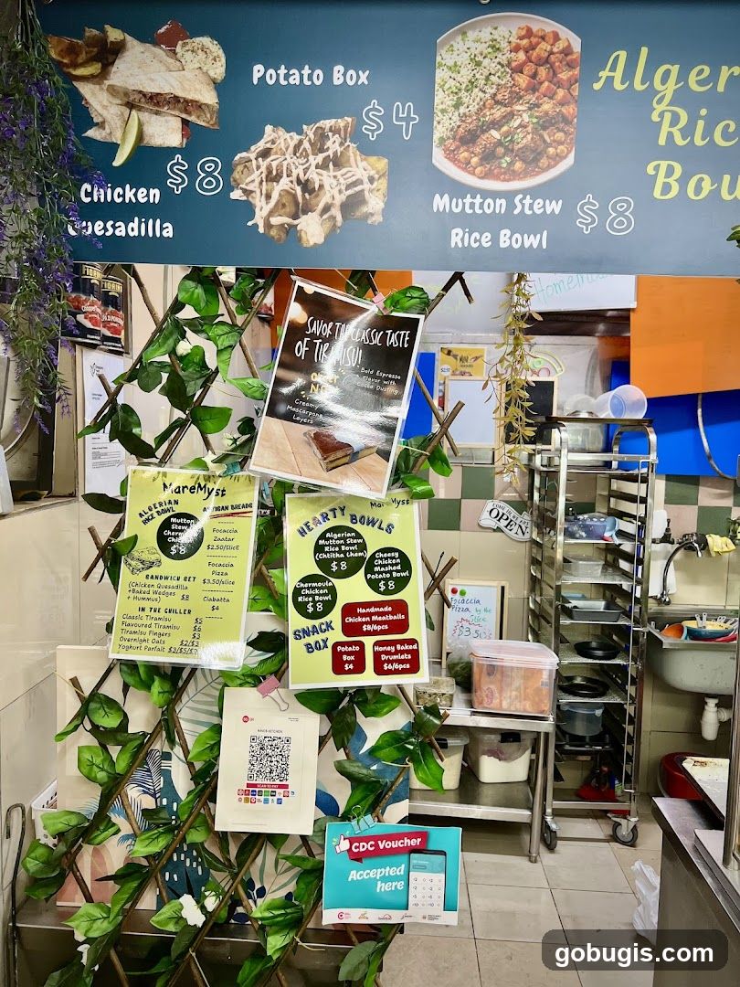 Food Stall Display
