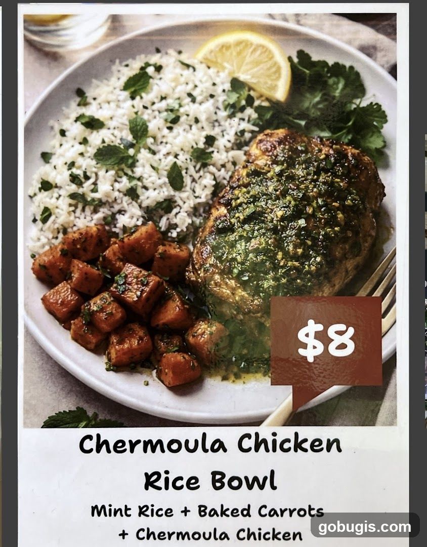 Chermoula Chicken Rice Bowl