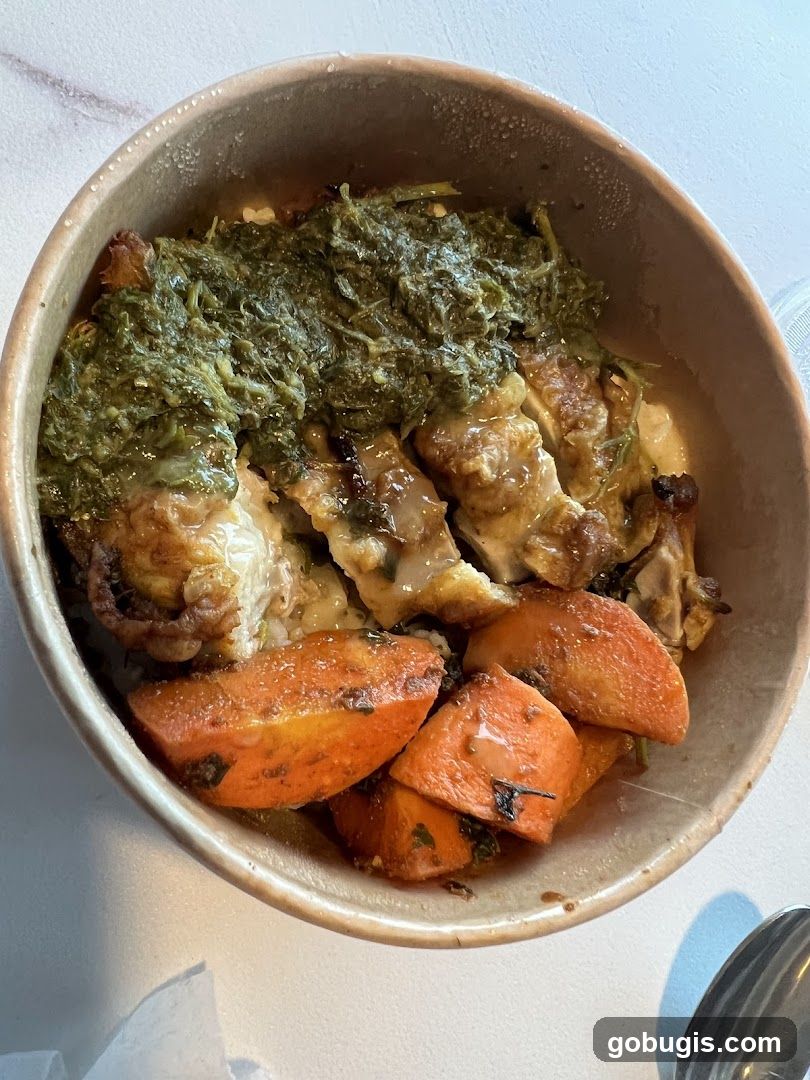 Chicken and Vegetable Bowl