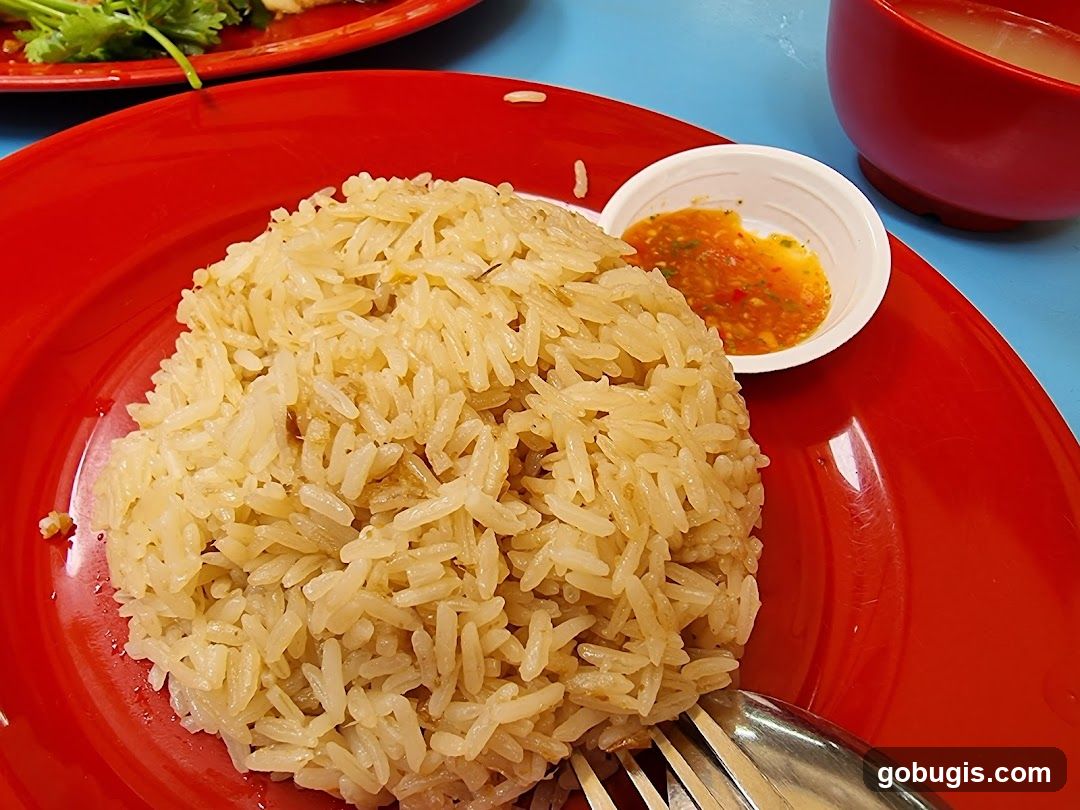 Hainanese Chicken Rice