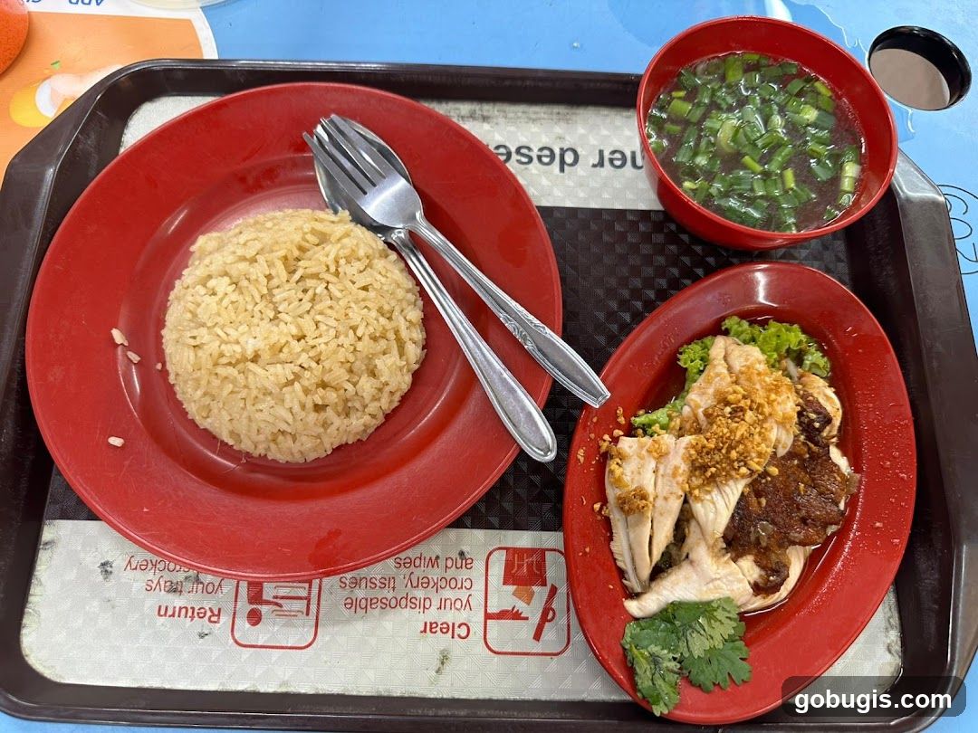 Hainanese Chicken Rice