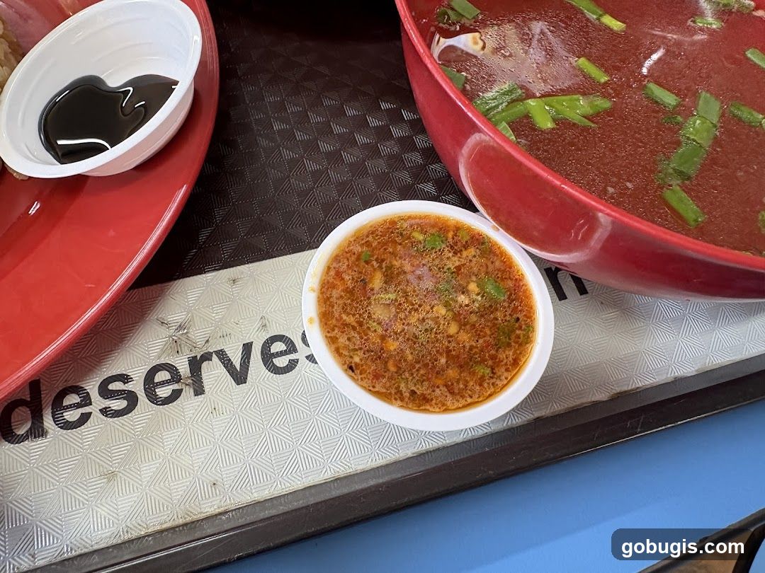 Dipping Sauces and Soup