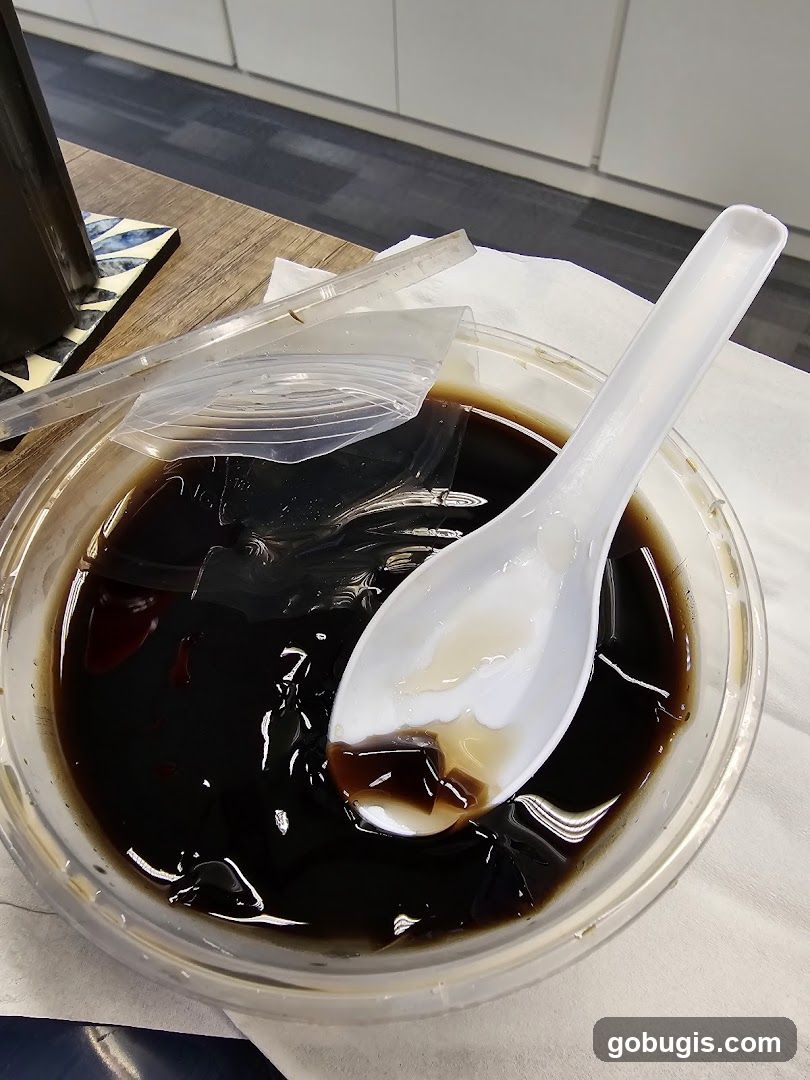 Grass Jelly Dessert