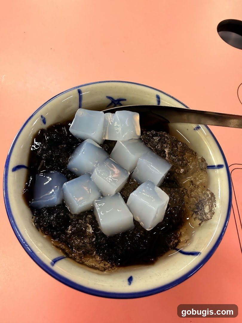 Grass Jelly Dessert