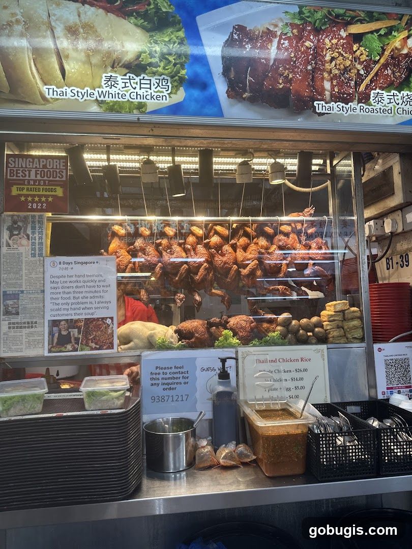 Thai Chicken Rice Stall