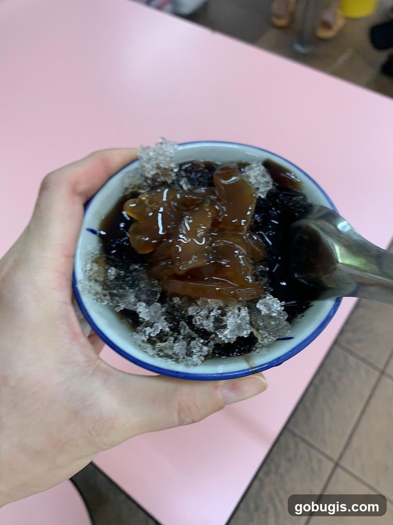 Dessert with Ice and Jelly