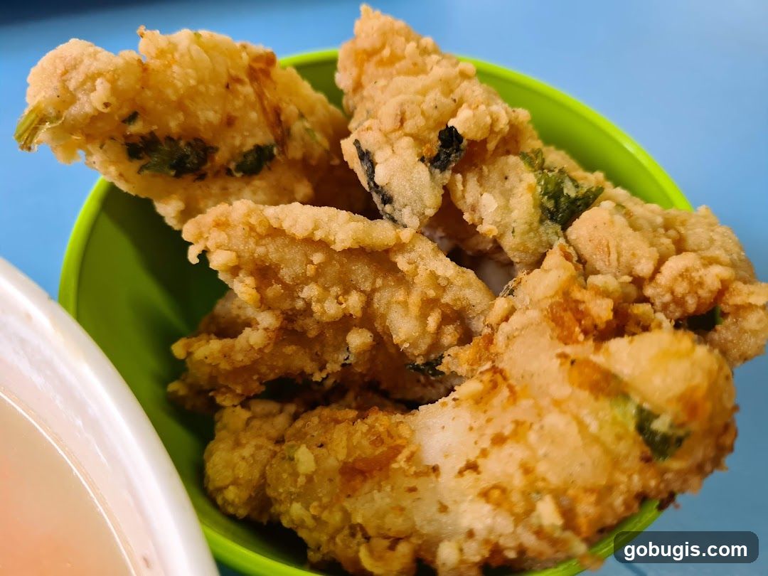 Fried Food in Bowl