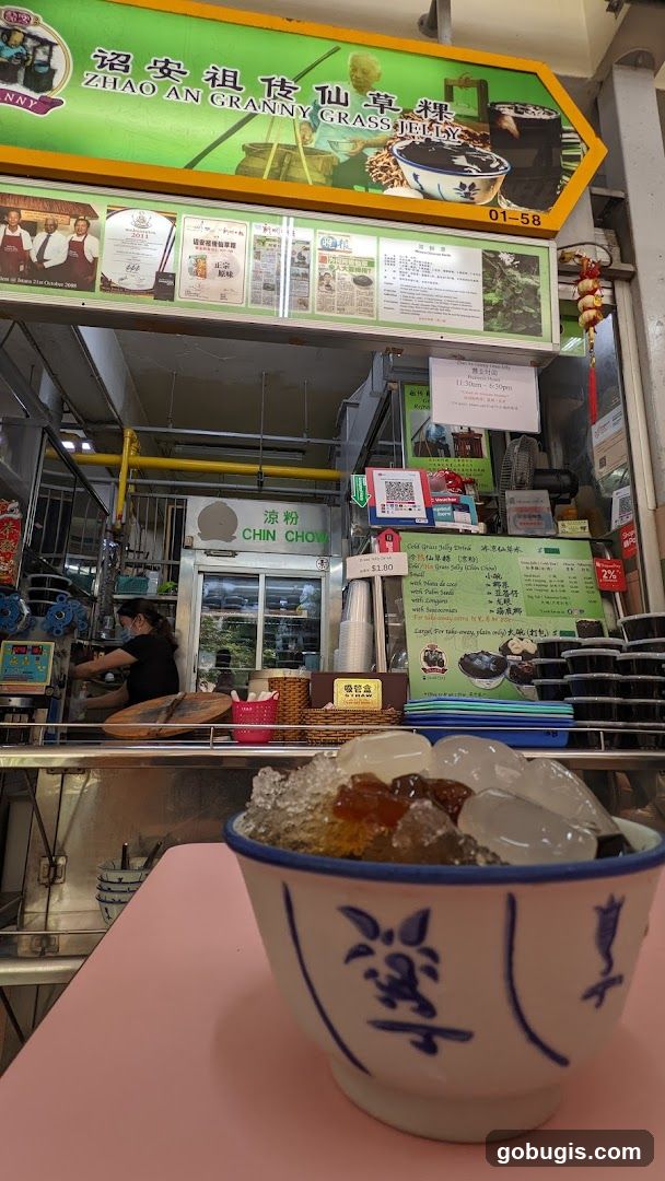 Grass Jelly Stall