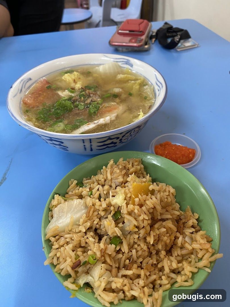 Fried Rice and Soup