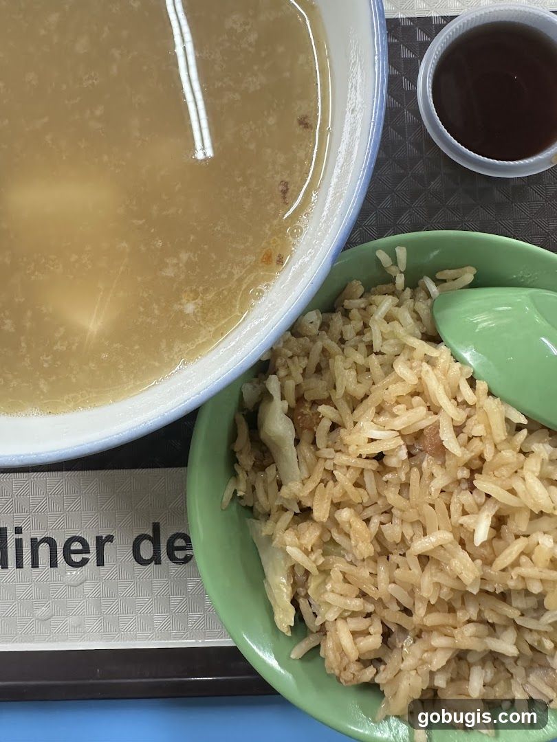 Fried Rice and Soup