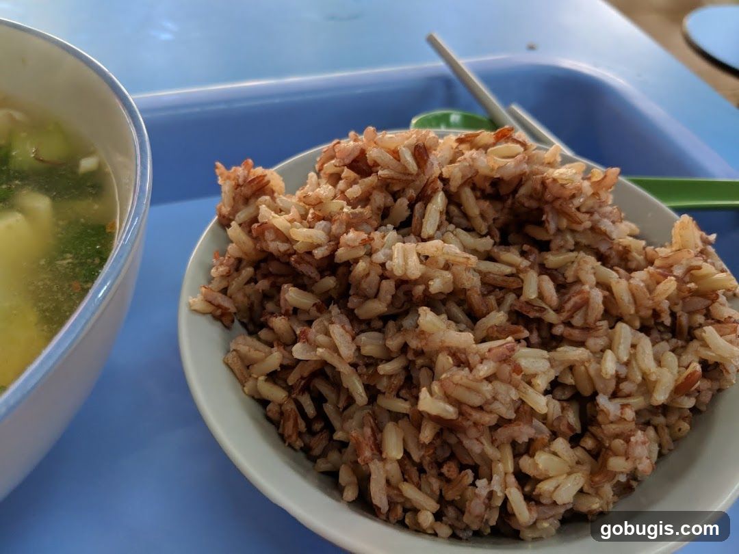 Brown Rice and Soup