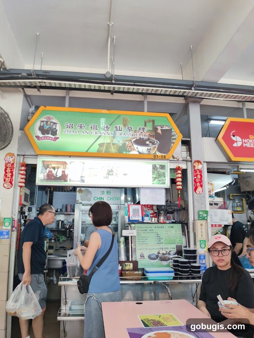 Grass Jelly Stall