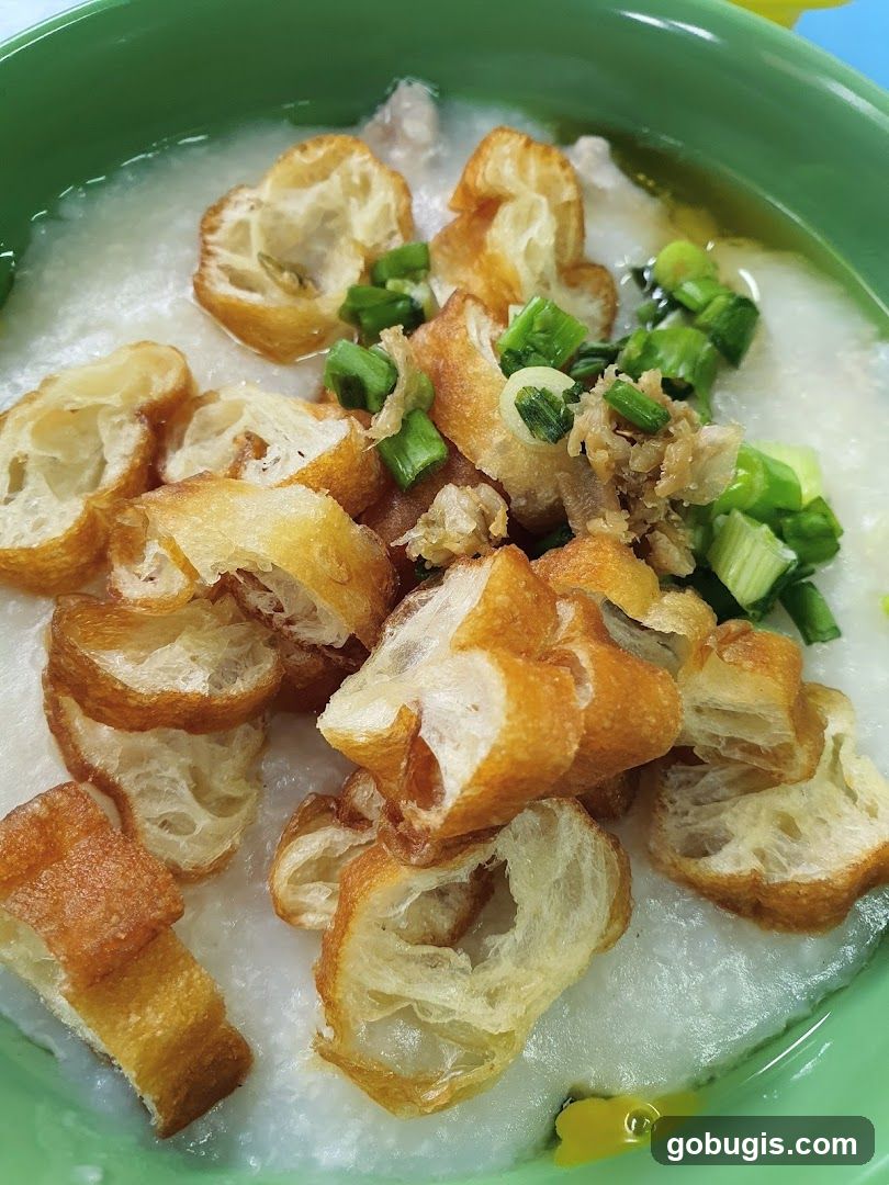 Congee with Fried Dough Sticks