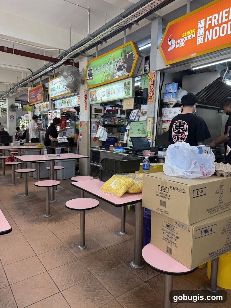 Food Stall Interior