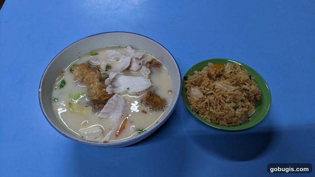 Fish Soup and Fried Rice