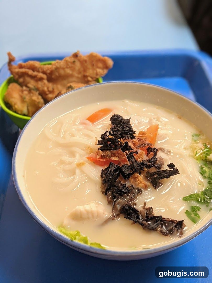 Fish Soup with Fried Fish