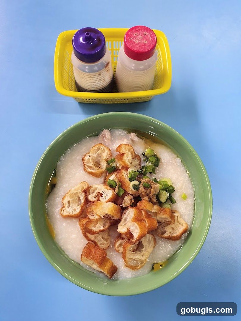 Congee with Fried Dough Sticks