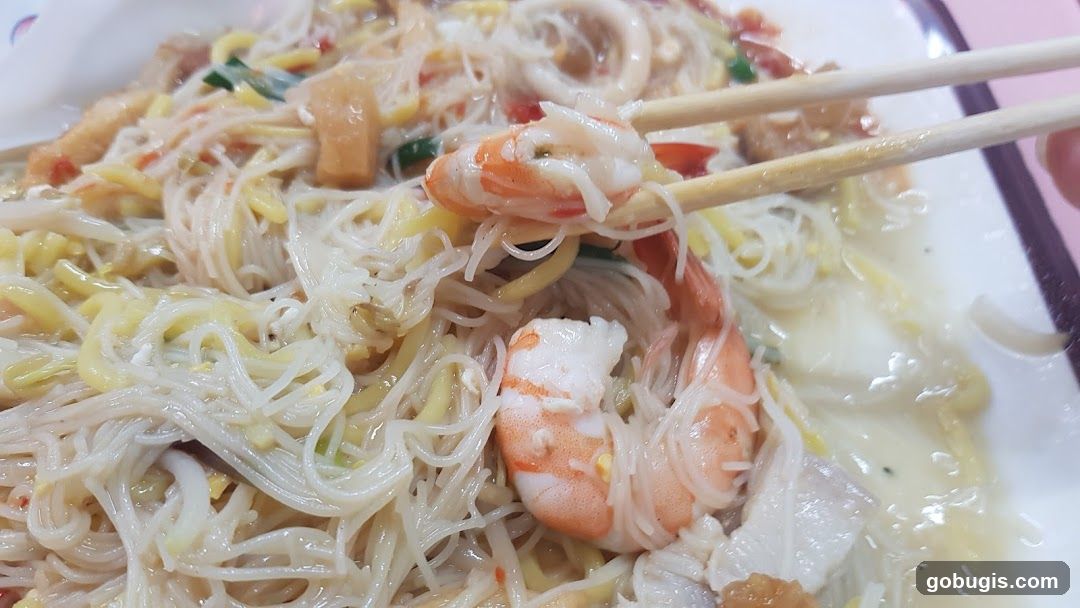 Shrimp and Noodles