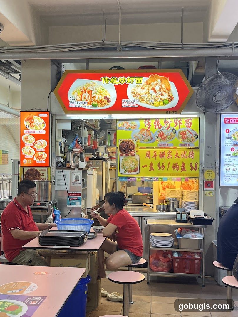 Food Stall with Menu