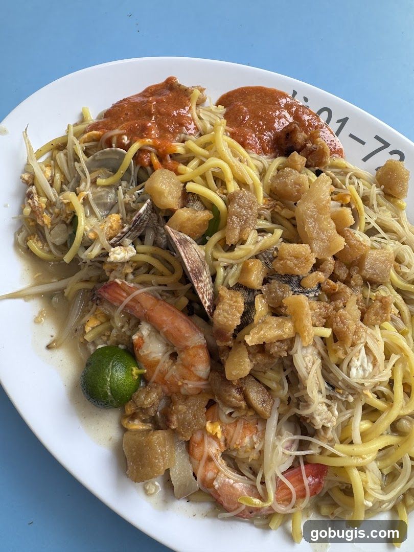Noodles with Seafood