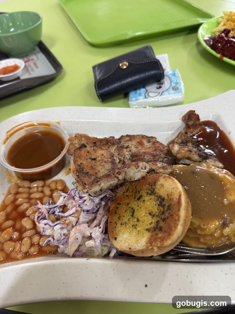 Chicken Chop Meal