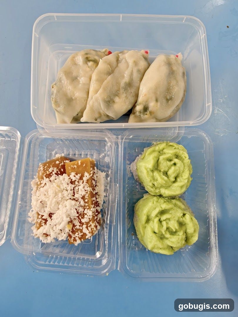 Assorted Desserts in Takeaway Containers