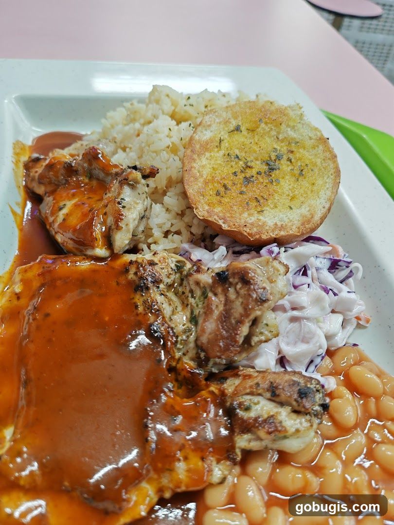Chicken Steak with Sides